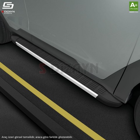 S-Dizayn Renault Austral S-Line Aluminyum Yan Basamak 183 Cm 2023 Üzeri A+ Kalite