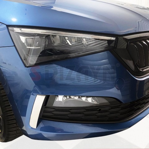 S-Dizayn Skoda Scala Krom Sis Çıtası 2 Prç 2019-2023