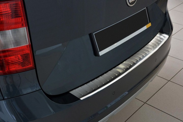 S-Dizayn Skoda Yeti Krom Arka Tampon Eşiği 2009-2017