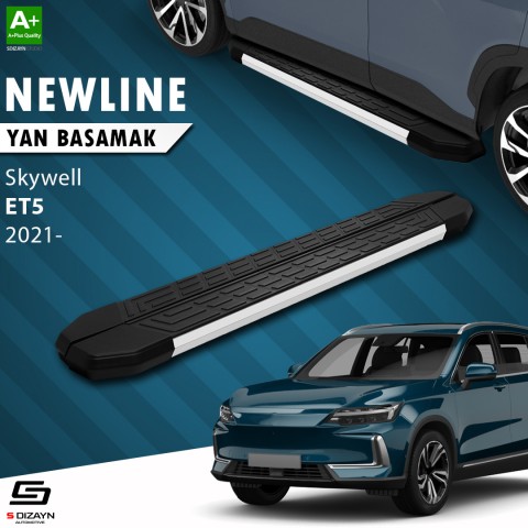 S-Dizayn Skywell ET5 NewLine Aluminyum Yan Basamak 193 Cm 2021 Üzeri A+ Kalite