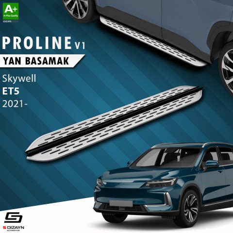 S-Dizayn Skywell ET5 OEM Still Pro V1 Aluminyum Yan Basamak 193 Cm 2021 Üzeri A+ Kalite