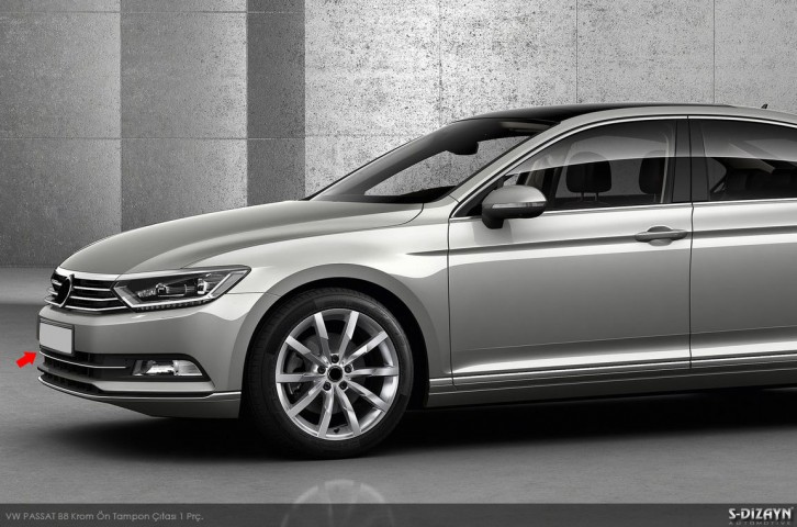 S-Dizayn VW Passat B8 Krom Aksesuar Seti Full A+Kalite