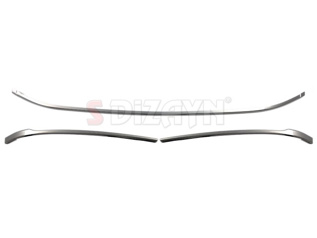 S-Dizayn VW Passat B8.5 Krom Ön Tampon Alt Çıtası 3 Parça 2019-2023