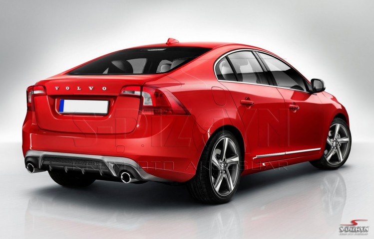 S-Dizayn Volvo S 60 SD Kapı Koruma Çıtası Krom 2013-2018