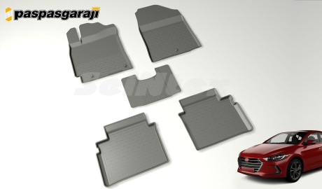 Seintex Hyundai Elantra 6 4D Havuzlu Paspas 2016-2021 Arası