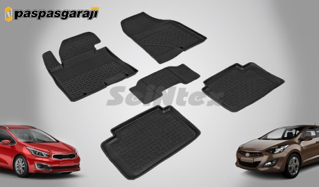 Seintex Kia Ceed Havuzlu 4D Paspas 2012-2021 Arası