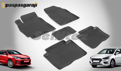 Seintex Kia Rio 2011-2021 4D Havuzlu Paspas