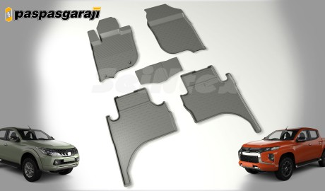 Seintex Mitsubishi L200 2015-2019 4D Havuzlu Paspas