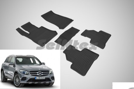 Seintex Mercedes Glc-Class X253 2015-2021 4D Havuzlu Paspas