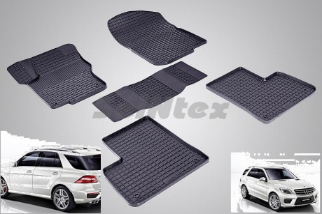 Seintex Mercedes ML-Class W166 4D Havuzlu Paspas 2012-2015 Arası