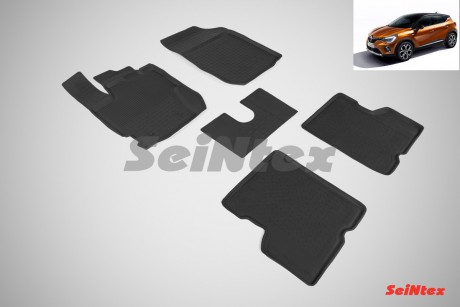 Seintex Renault Captur 4D Havuzlu Paspas 2013-2020