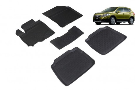 Seintex Suzuki SX4 II 4D Havuzlu Paspas 2014- 2020