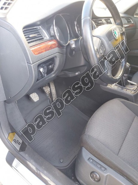 Skoda Superb 2 2008-2015 Seintex 4D Havuzlu Paspas