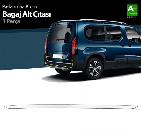 Toyota Proace Krom Bagaj Alt Çıtası 2021 Üzeri