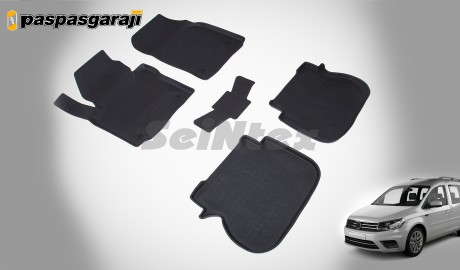 Volkswagen Caddy 2010-2020 Seintex 4D Havuzlu Paspas