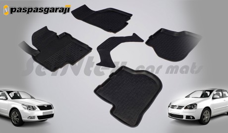 Vw Golf 6 2008-2012 Seintex 4D Havuzlu Paspas
