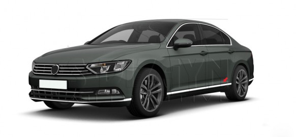 S-Dizayn VW Passat B8 Krom Aksesuar Seti Full A+Kalite