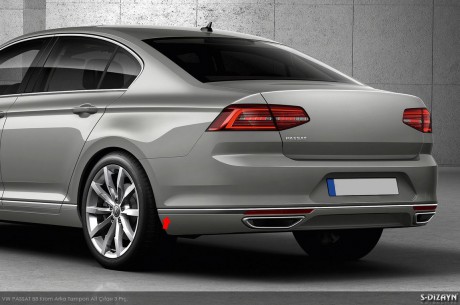 S-Dizayn VW Passat B8 Krom Aksesuar Seti Full A+Kalite