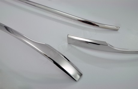 S-Dizayn VW Passat B8 Krom Ön Tampon Alt Çıtası 3 Parça 2015-2019