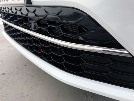 S-Dizayn VW Tiguan Krom Ön Tampon Çıtası 2016-2020