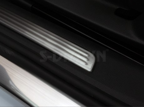 S-Dizayn VW Passat B8 Krom İç Kapı Eşiği 4 Parça 2015-2019