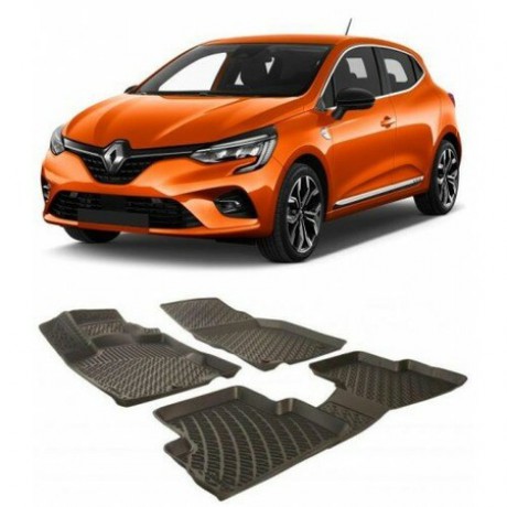Renault Clio 5 3D Havuzlu Paspas 2020-Sonrası